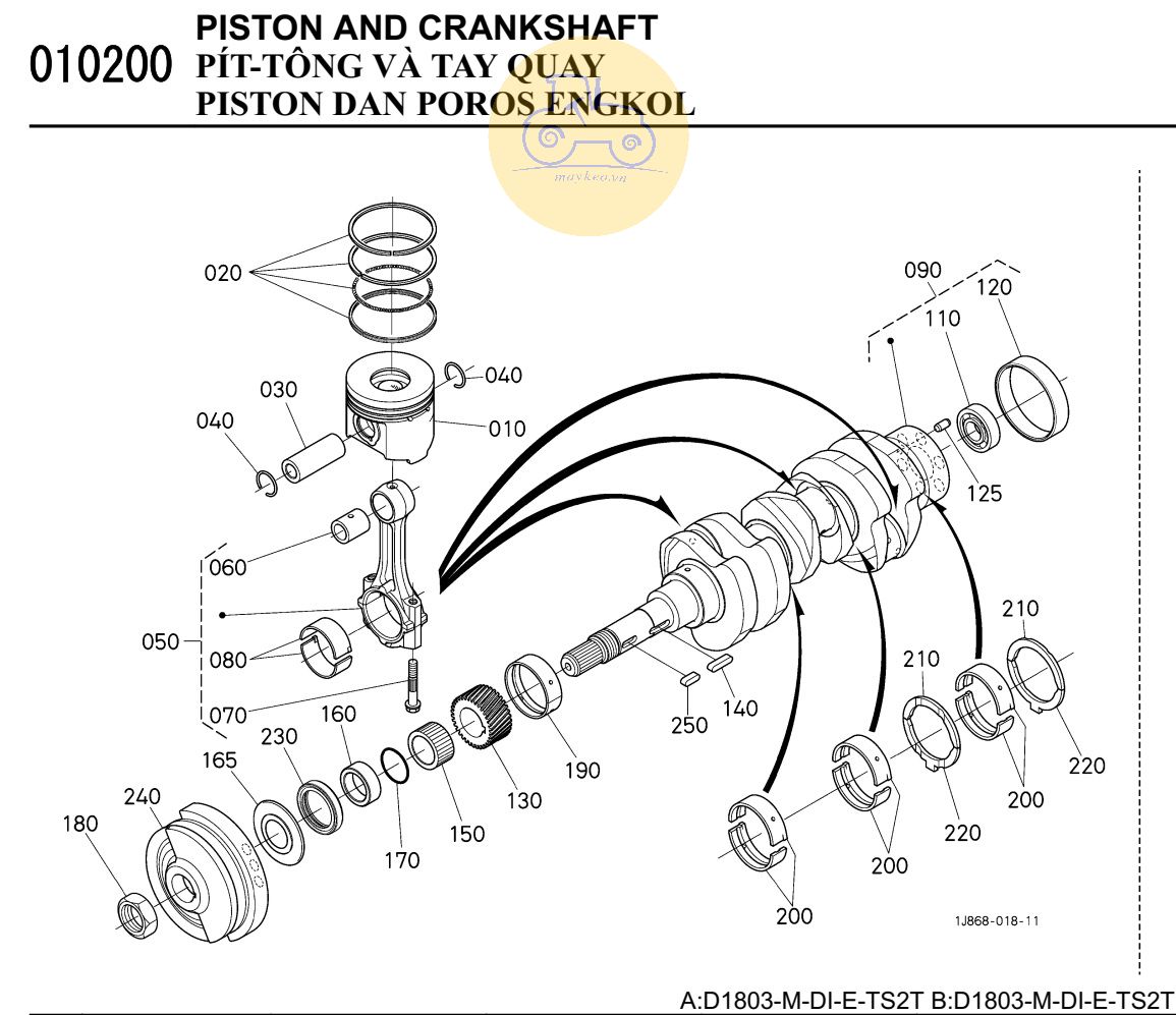 Pitton và trục khuỷu